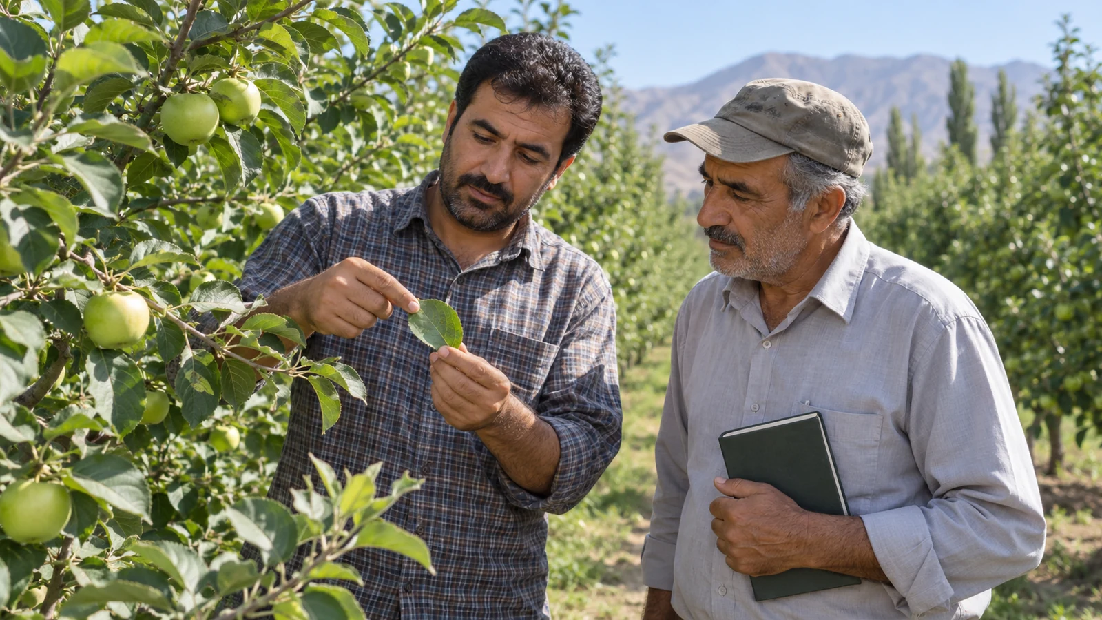 آزمایش برگ؛ زمان نمونه‌برداری، ارسال و تفسیر نتیجه برای باغ