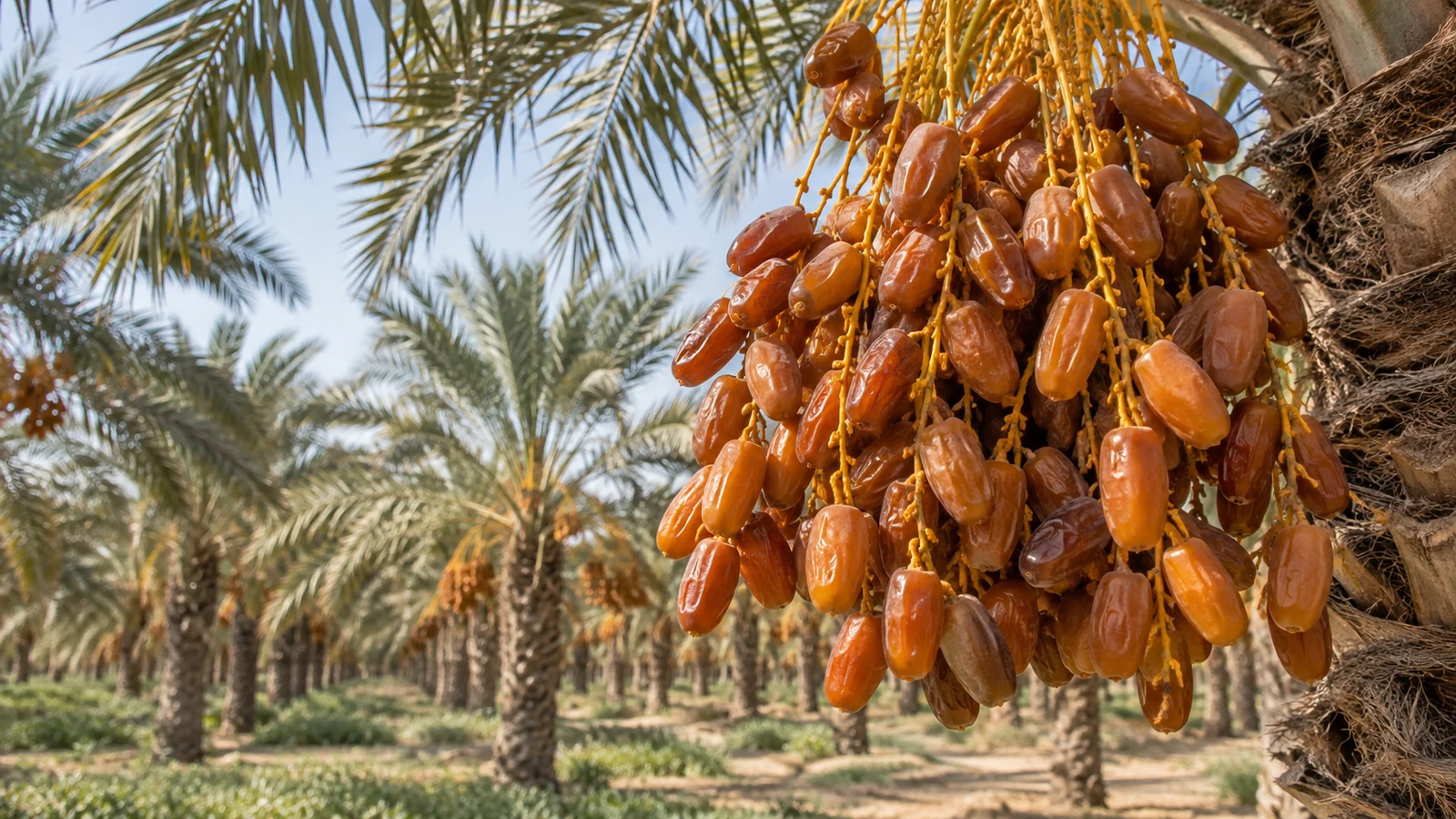 کود برای درشت شدن خرما؛ پتاس، آب و بار خوشه رو بررسی کنیم