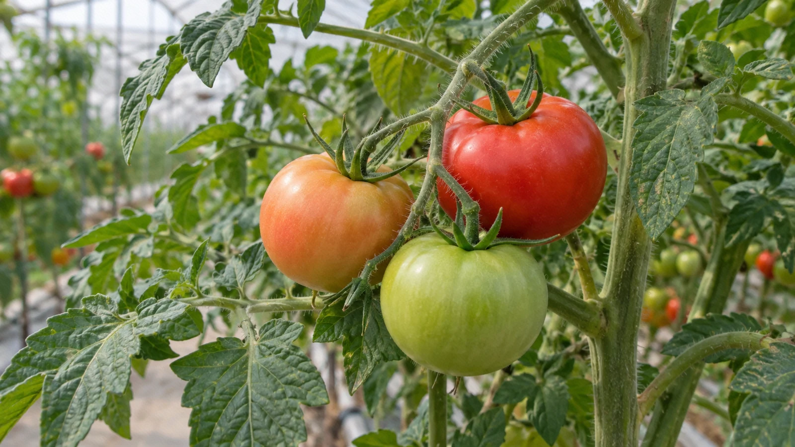 بهترین کود برای قرمز شدن گوجه‌فرنگی؛ اول علت سبز ماندن رو پیدا کنیم