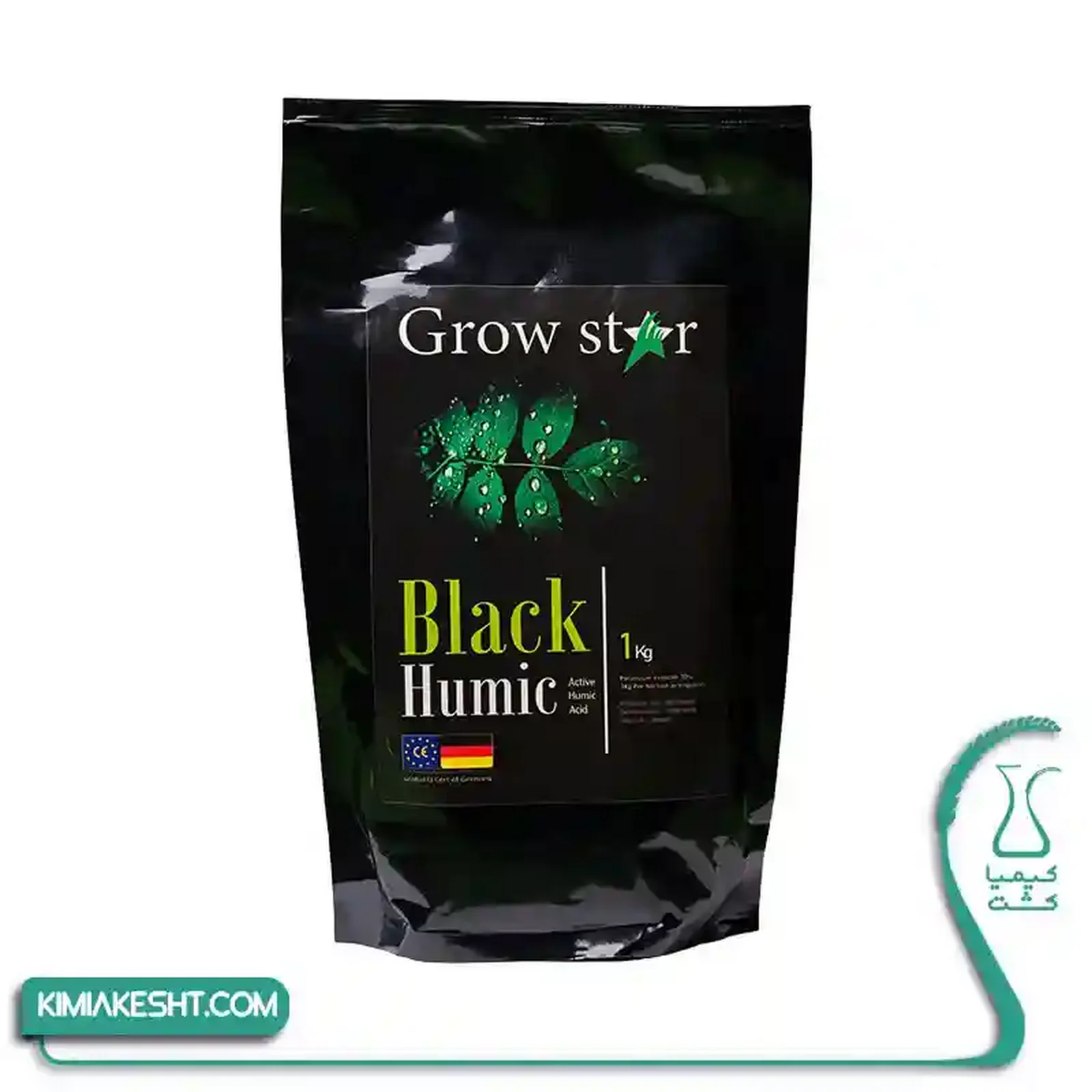 کود هيوميک اسيد 70% (black Humic) گرو استار آلمان 1 کيلويي - تصویر 1