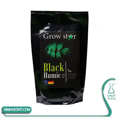 کود هيوميک اسيد 70% (black Humic) گرو استار آلمان 1 کيلويي کود هيوميک اسيد 70% (black Humic) گرو استار آلمان 1 کيلويي