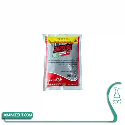 بسته نقره‌ای قرمز BARCODE Acetamipride 20% SP