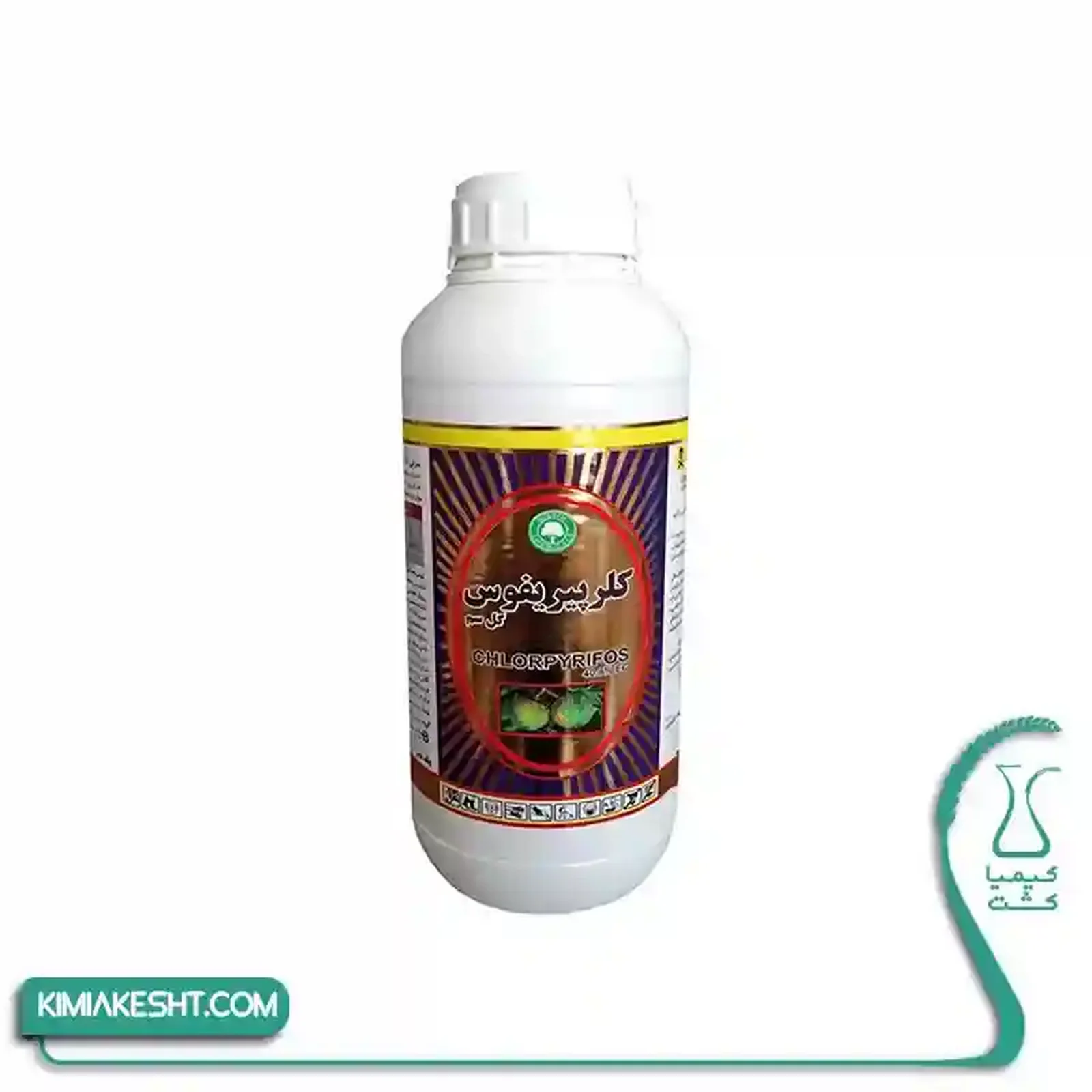 سم حشره کش دورسبان (کلرپيريفوس) گل سم 1 ليتري - تصویر 1