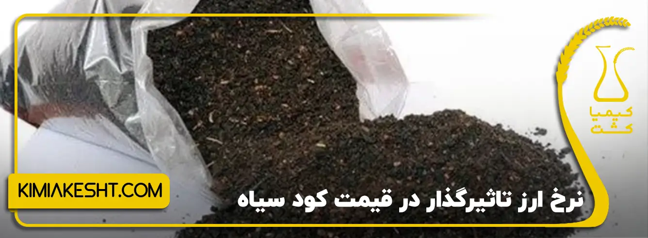 چه عواملی در قیمت کود سیاه تاثیرگذار هستند؟