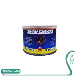 سم موش (فسفر دو زنگ) کنسروی کماندر هندی 100 گرمی
